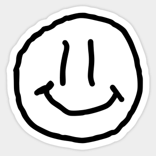 Happy Face Sticker